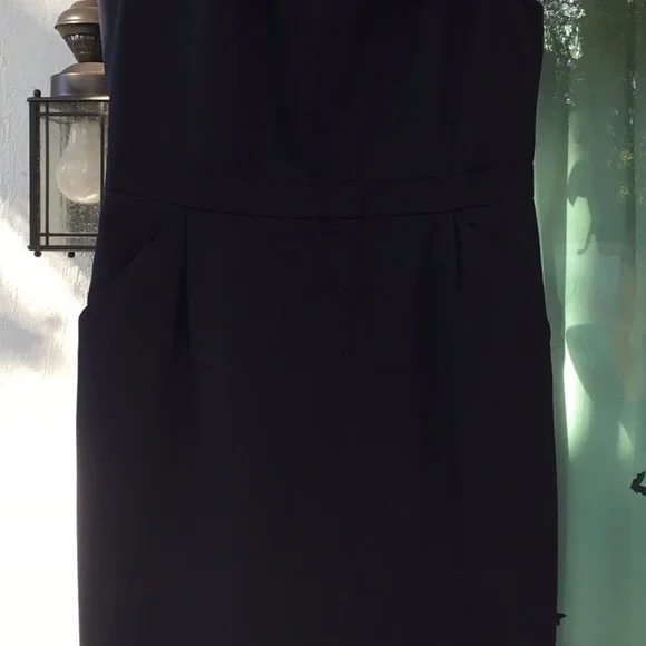 J Crew navy blue lightweight wool dress. - Picture 15 of 15